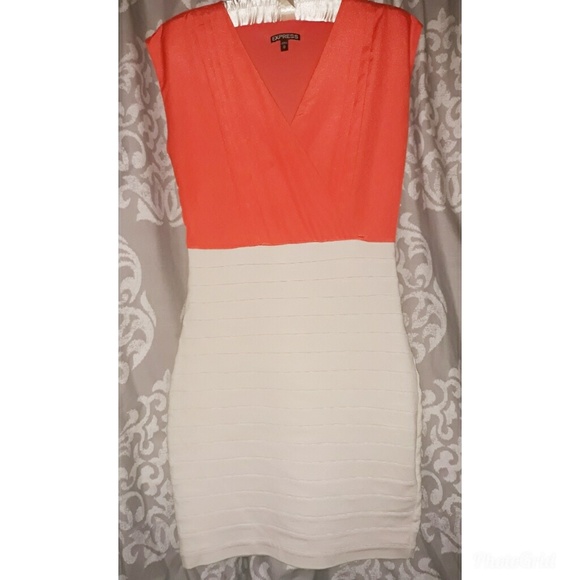 Express Dresses & Skirts - FLASH SALE 3/31-4-1  🧡 Express Bandeau Dress sz XS